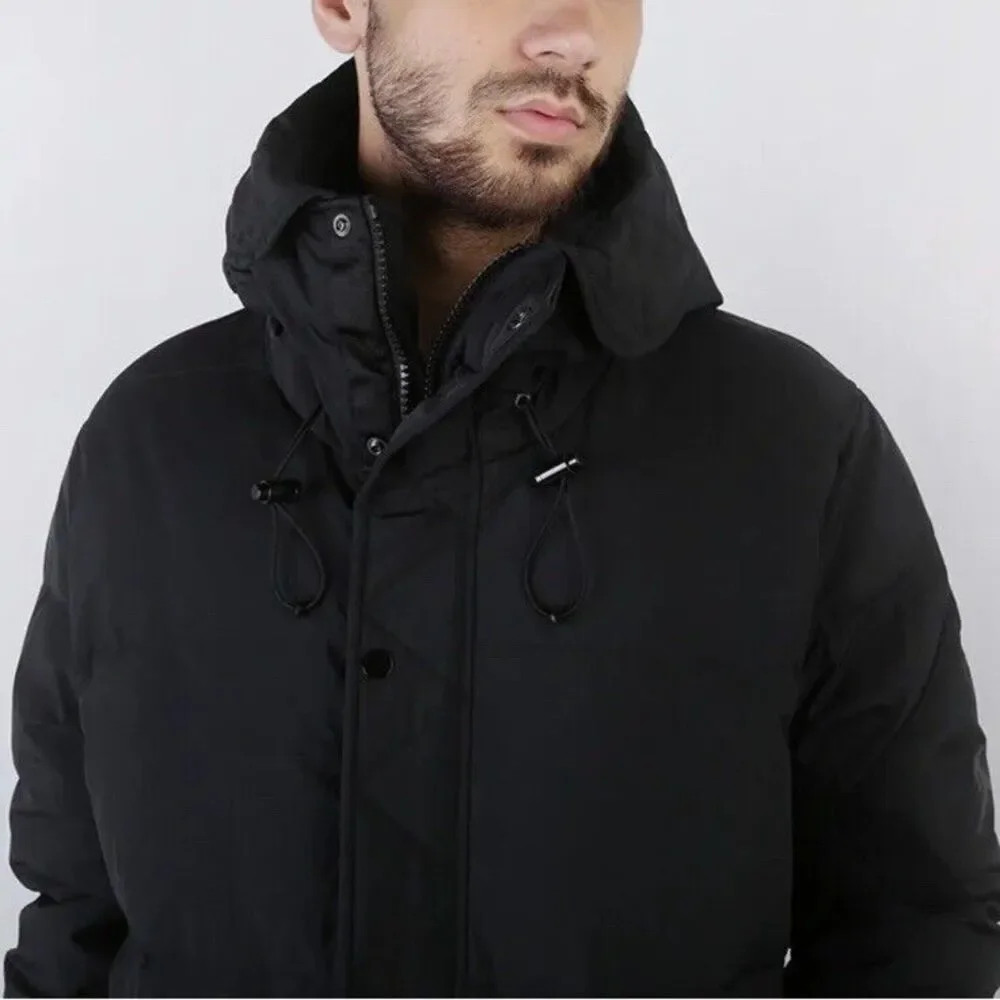Nike Air Jordan Wings Down Parka Winter Jacket Coat Black‎ BQ4170-010 Mens L